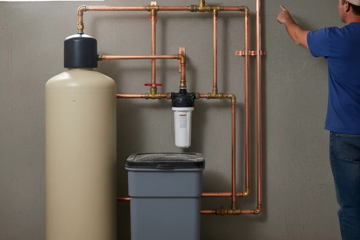 Whole-house water treatment system installed in Illiopolis